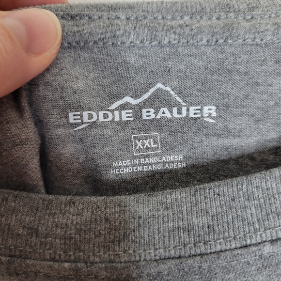 Mens Eddie Bauer Cotton blend Long Sleeve Size 2XL - Picture 3 of 7